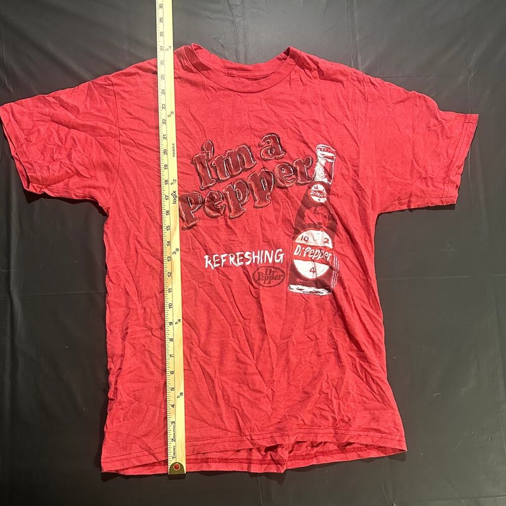 Dr Pepper T Shirt Womens XL Refreshing Soda Bottle Graphic Tee